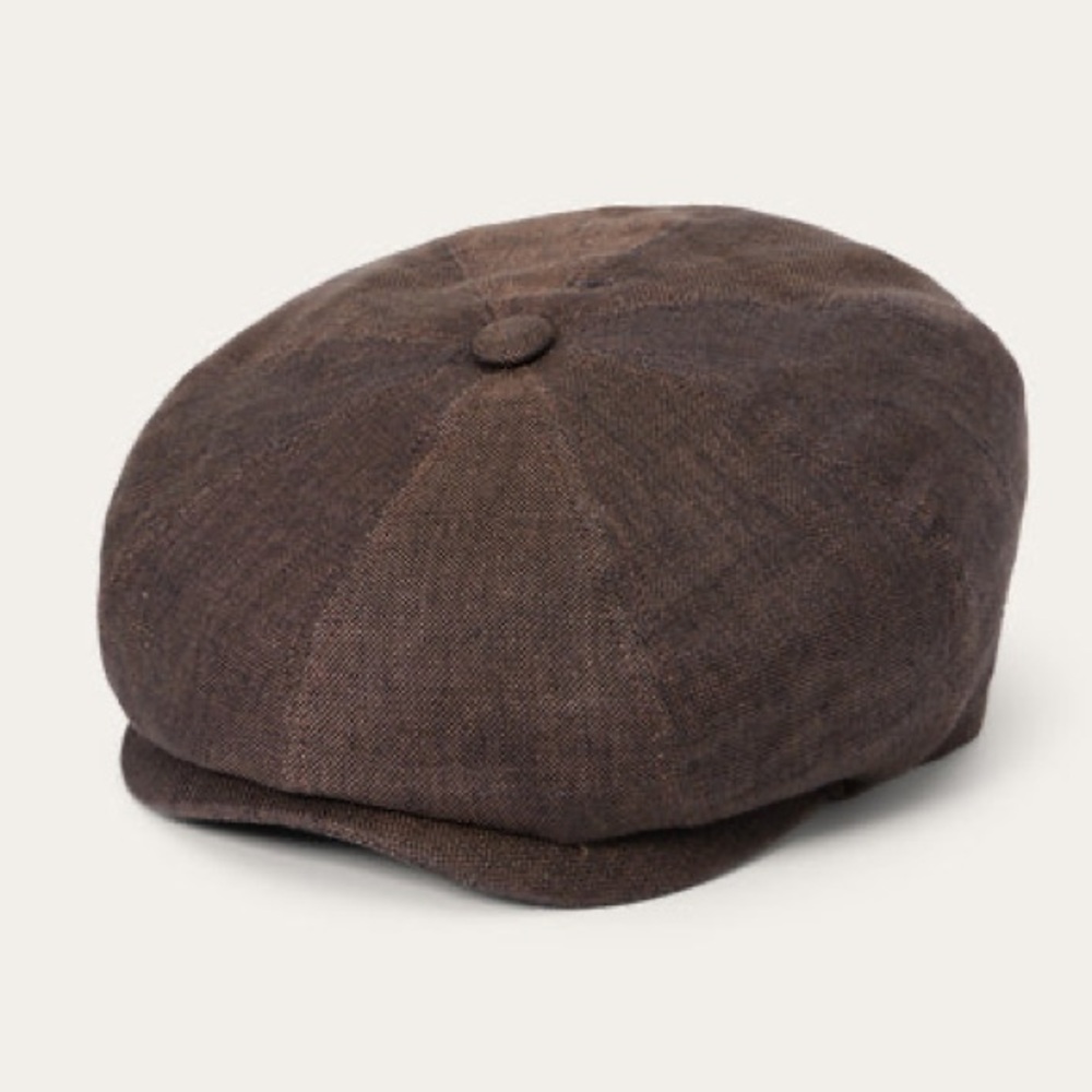 Stetson Hatteras Linen Flat Cap R166-7